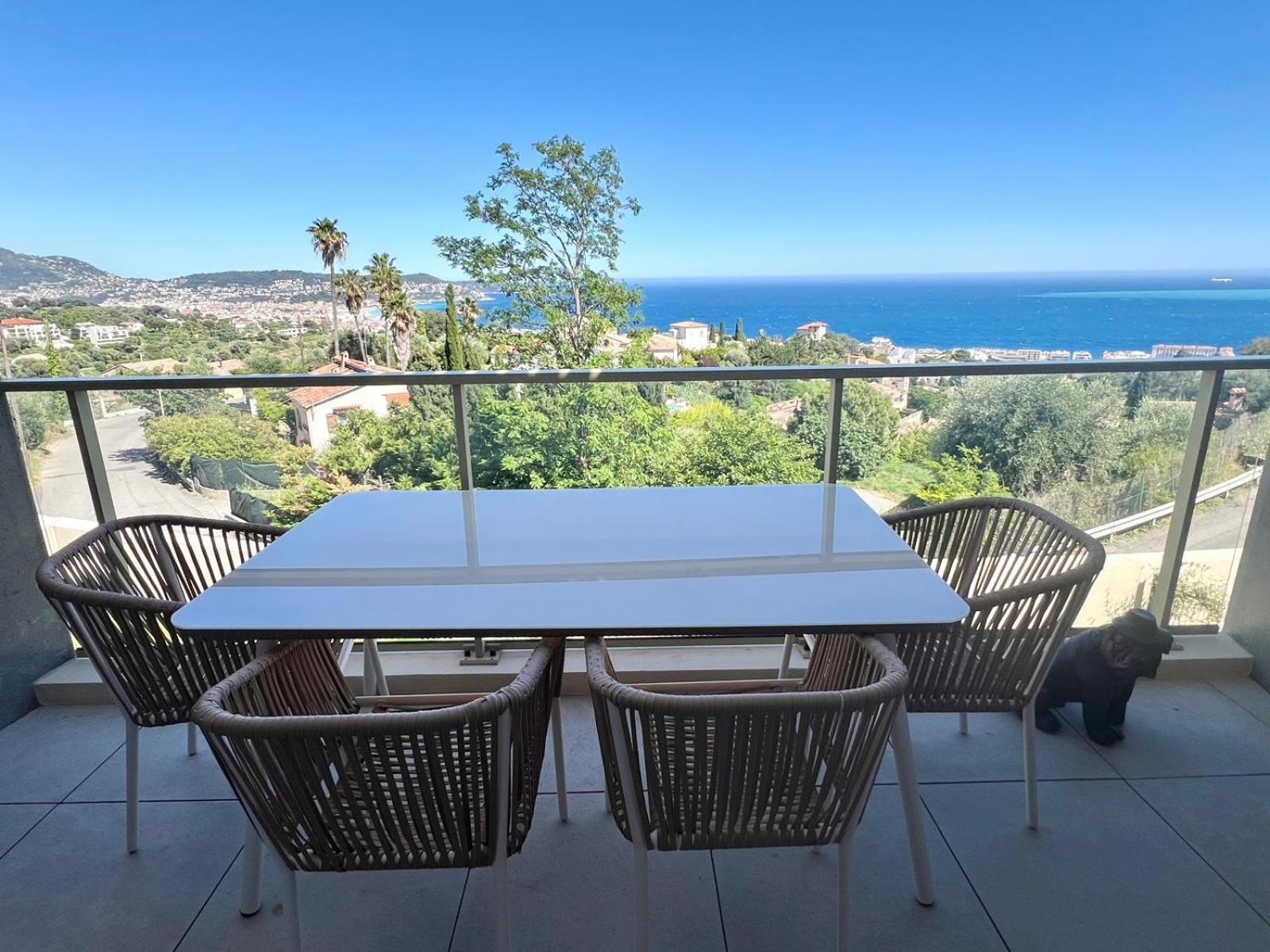 Panoramic Sea View Appartment Blue Pearl 尼斯 外观 照片